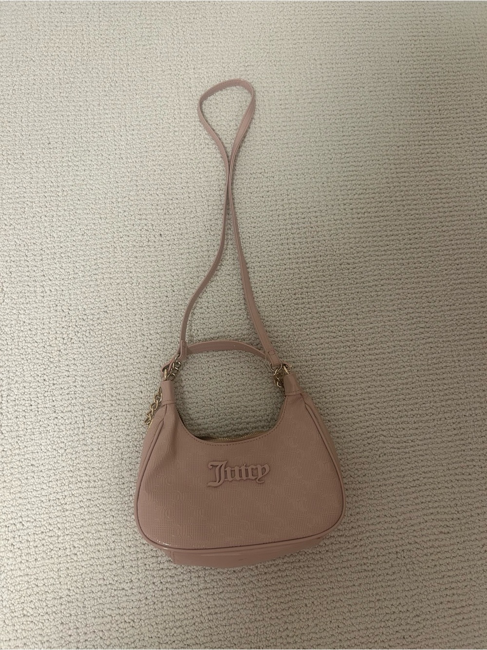 Juicy Couture Dusty Blush Pink Mini Shoulder Bag